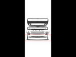 Dodge Challenger Front Bumper Lip Splitter for Hellcat bumper - Image 4