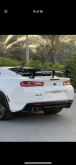 Chevrolet Camaro rear boot trunk spoiler wing