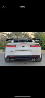 Chevrolet Camaro rear boot trunk spoiler wing - Image 3