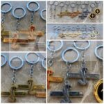 Mopar Dodge Chevrolet Srt Chrysler Tesla Key chain key ring - Image 4