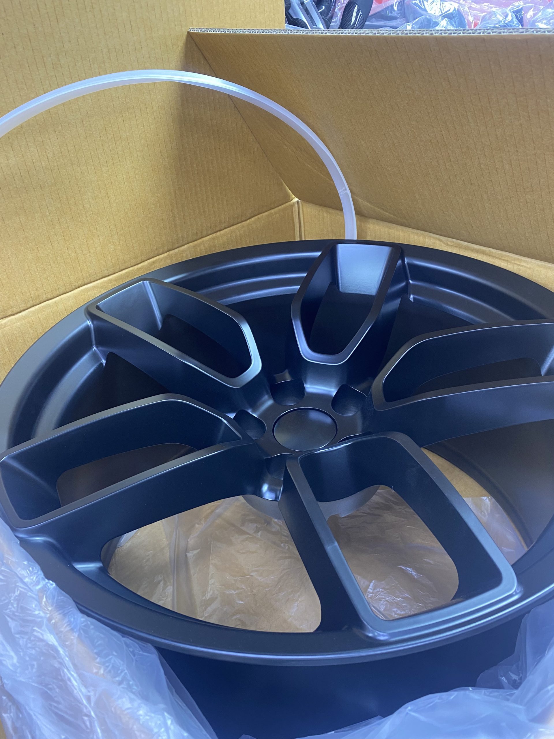 IMG_5582 Dodge Challenger Hellcat style alloy wheels - Image 1