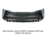 🔥 Lexus IS Rear Bumper 2006–2013 with Exhaust Tips 🔥 - Image 4